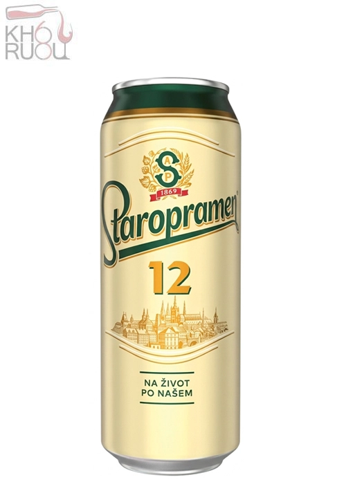 Bia Staropramen lon 500ml Bia Staropramen lon 500ml