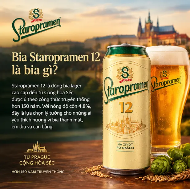 Bia Staropramen 12
