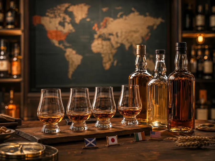 Các quốc gia và vùng sản xuất Single Malt nổi bật
