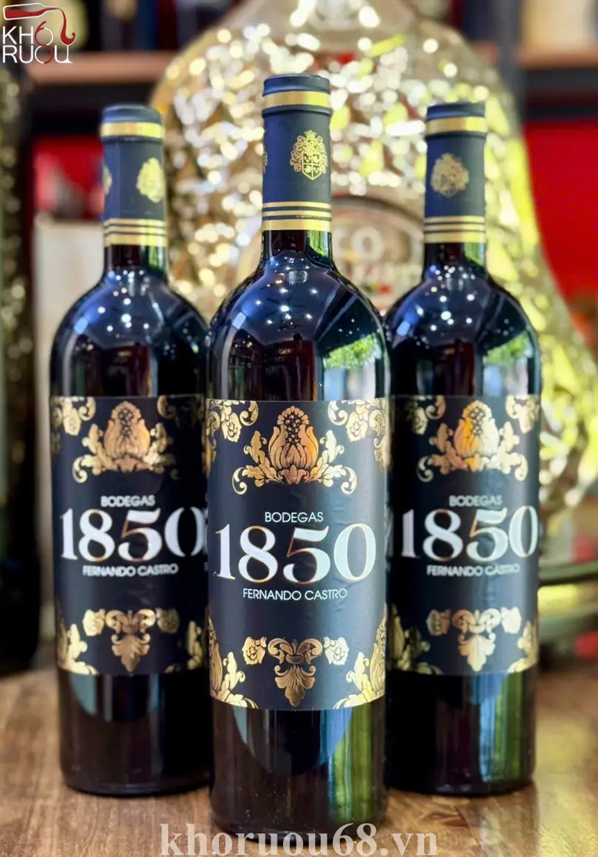 Rượu Vang 0 Độ Bodegas 1850 Fernando Castro