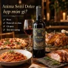 Rượu Vang Ngọt Anima Semi Dolce kết hợp với món ăn