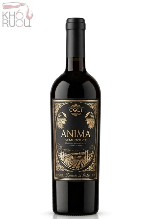 Rượu Vang Ngọt Anima Semi Dolce 10,5%