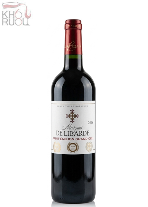 Rượu Vang Marquis de Libarde Saint-Émilion Grand Cru 2018