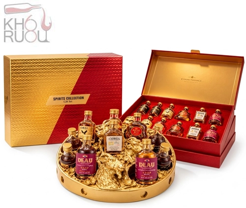 Bộ Kệ Trưng Bày Rượu Mini Tam Dương Khai Thái 2027 Bộ Kệ Trưng Bày Rượu Mini Tam Dương Khai Thái 2027