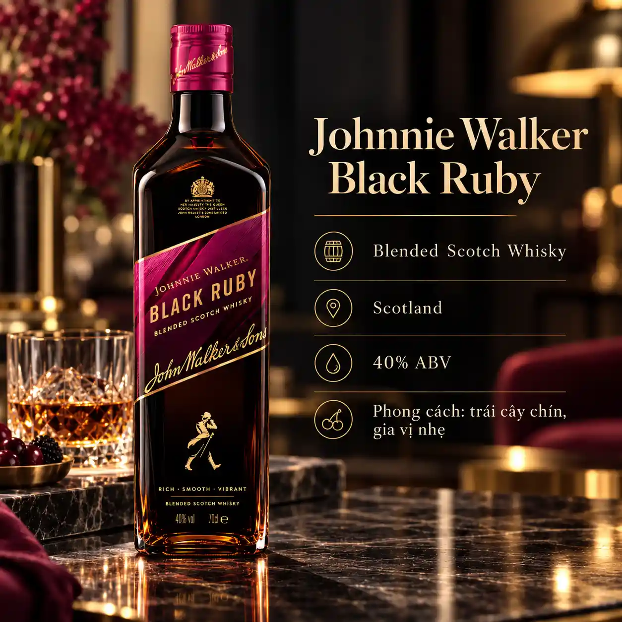 Johnnie Walker Black Ruby