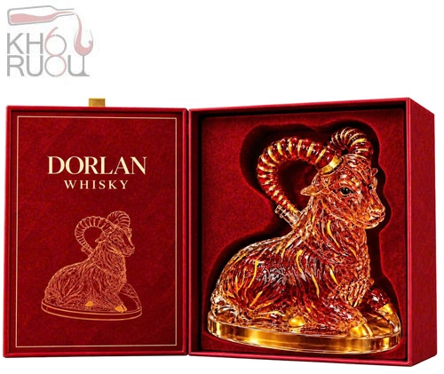 Kệ Dê Đinh Mùi Đại Lộc Whisky Dorlan – Rượu Linh Vật Dê 2027 Kệ Dê Đinh Mùi Đại Lộc Whisky Dorlan – Rượu Linh Vật Dê 2027