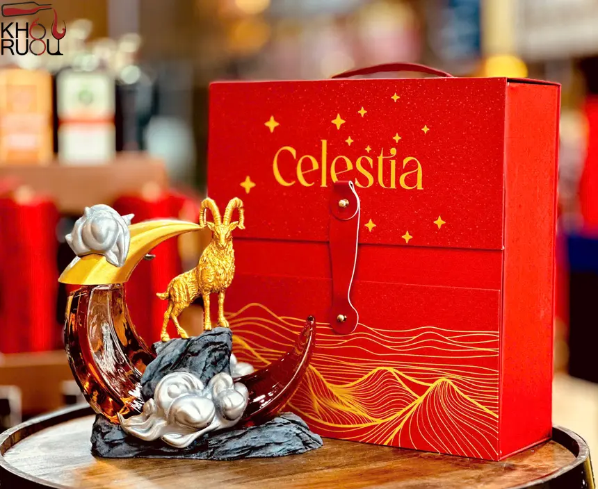 Rượu Linh Vật Dê Mặt Trăng Celestia Làm Quà Tặng