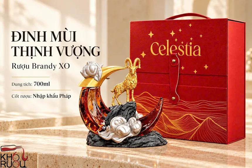 Rượu Linh Vật Dê Mặt Trăng Celestia