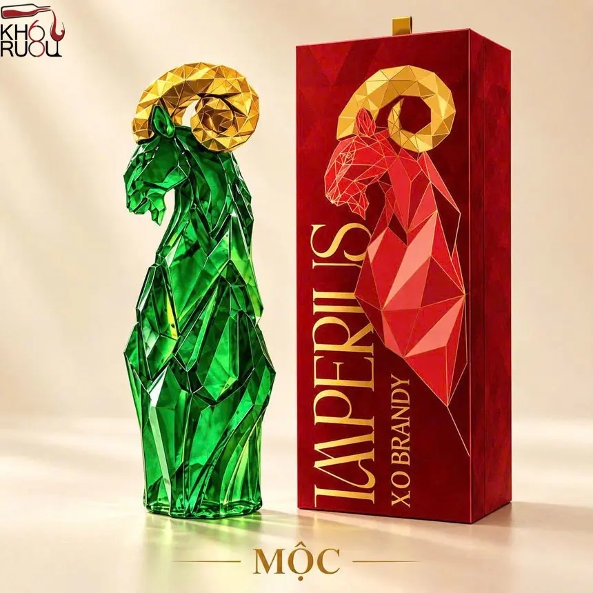 Rượu Linh Vật Dê Ngũ Hành Mộc