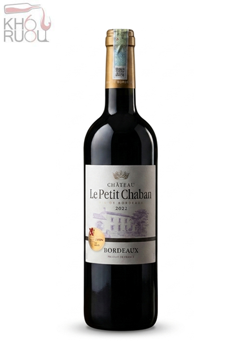 Rượu vang Château Le Petit Chaban Bordeaux 2022